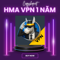 Nâng Cấp HMA VPN 1 Năm Chính Chủ